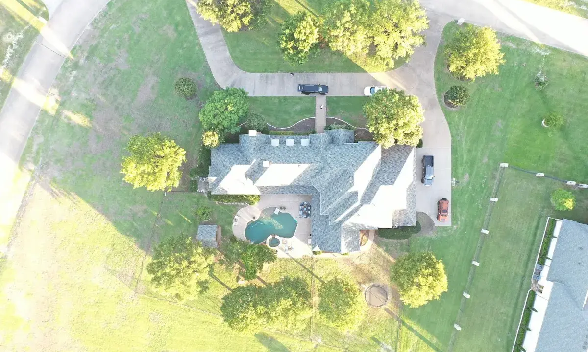 New shingle roof installation on a home in Brentwood